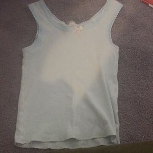 Sleeveless tank top